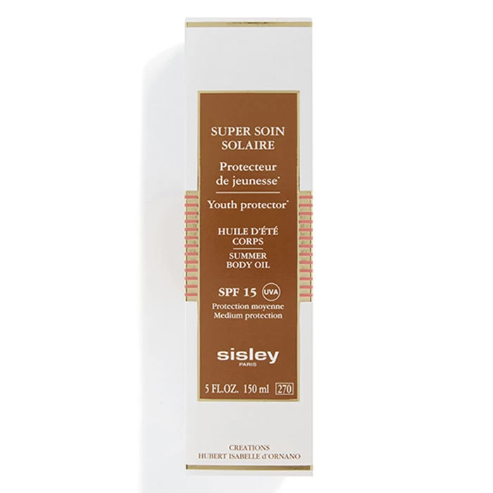 Sisley Super Soin Solaire Huile D'Été Corps SPF15 4 Sisley Super Soin Solaire Huile D'Été Corps SPF15 - Imagen 2