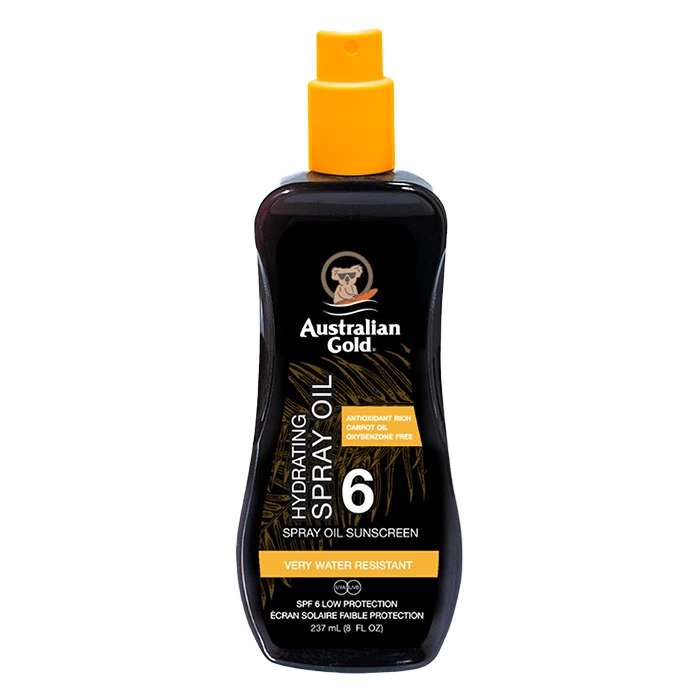 Australian Gold Spray Oil Sunscreen SPF6 3 Australian Gold Spray Oil Sunscreen SPF6