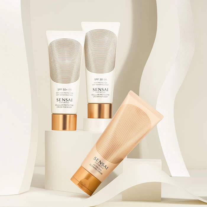 Sensai Silky Bronze Cellular Protective Cream For Body SPF50+ 5 Sensai Silky Bronze Cellular Protective Cream For Body SPF50+ - Imagen 3