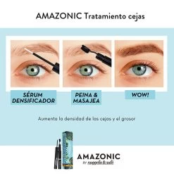 Amazonic Cejas Sérum Densificador + Cepillo 9 Amazonic Cejas Sérum Densificador + Cepillo -Tienda De Cosméticos 195180 4