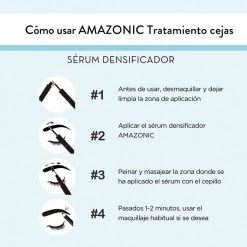 Amazonic Cejas Sérum Densificador + Cepillo 10 Amazonic Cejas Sérum Densificador + Cepillo -Tienda De Cosméticos 195180 5