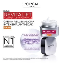 L'Oreal Revitalift Filler Crema Día SPF50 11 L'Oreal Revitalift Filler Crema Día SPF50 -Tienda De Cosméticos 198472 5