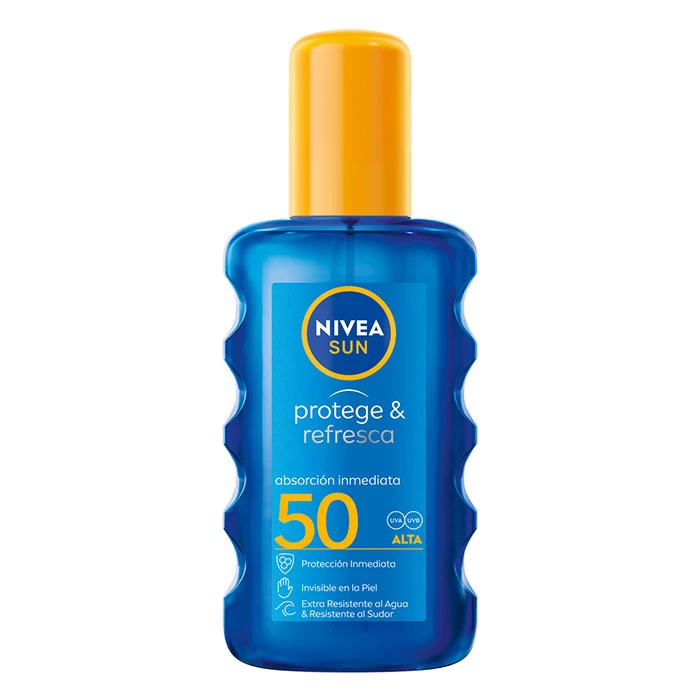 NIVEA Protege & Refresca Spray Solar SPF50 3 NIVEA Protege & Refresca Spray Solar SPF50
