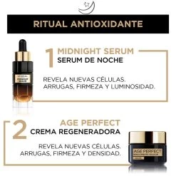 L'Oreal Age Perfect Renacimiento Celular Sérum Noche 14 L'Oreal Age Perfect Renacimiento Celular Sérum Noche -Tienda De Cosméticos 202220 7