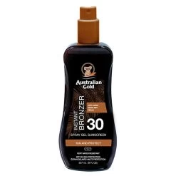 Australian Gold Spray Gel Sunscreen SPF30 With Instant Bronzer
