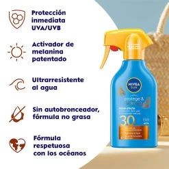 NIVEA Protege & Broncea Spray SPF30 -Tienda De Cosméticos 204125 4