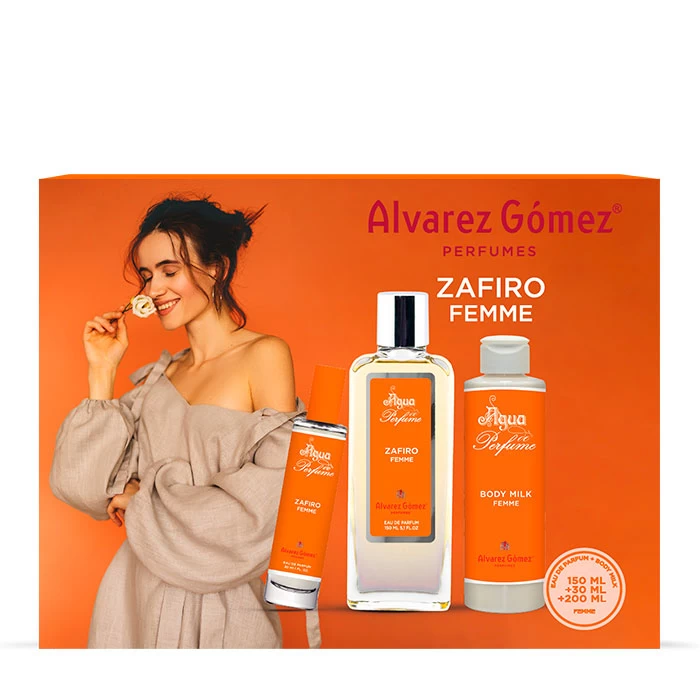 Agua De Perfume Zafiro Estuche 4 Agua De Perfume Zafiro Estuche - Imagen 2