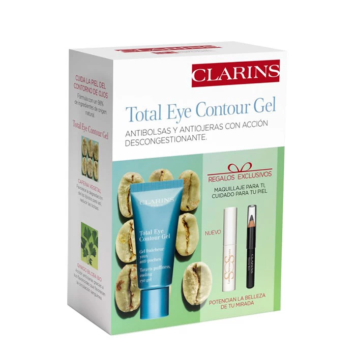 Clarins Total Eye Blue Gel Estuche 4 Clarins Total Eye Blue Gel Estuche - Imagen 2