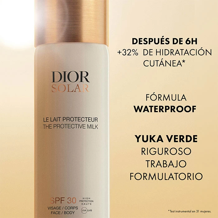 DIOR SOLAR LECHE PROTECTORA PARA ROSTRO Y CUERPO SPF 30 4 DIOR SOLAR LECHE PROTECTORA PARA ROSTRO Y CUERPO SPF 30 - Imagen 2