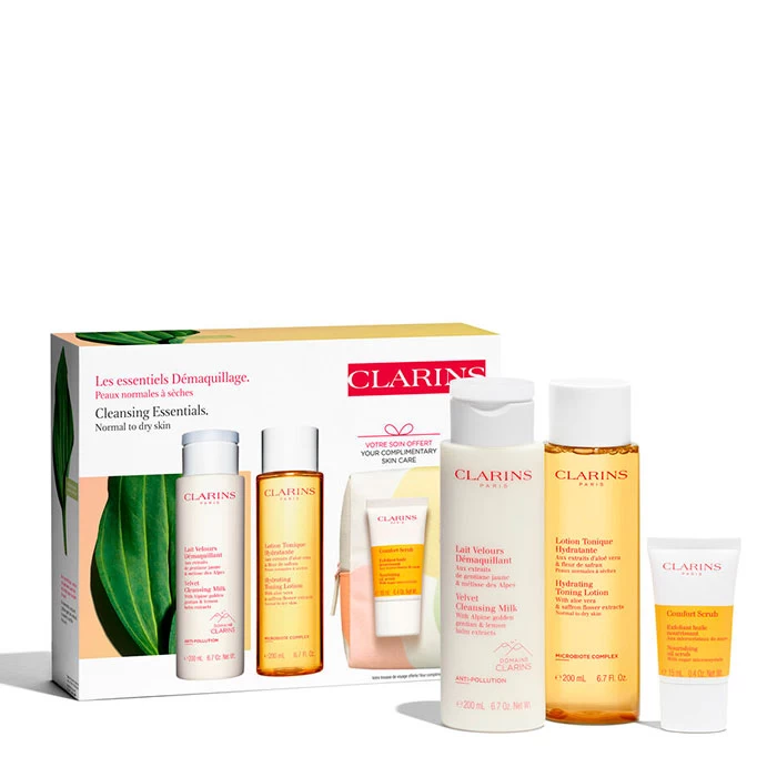 Clarins Lait Velours Démaquillant Estuche 3 Clarins Lait Velours Démaquillant Estuche