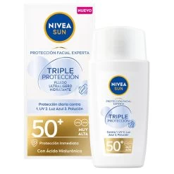 NIVEA Triple Protección Facial SPF50+ -Tienda De Cosméticos 210736 3