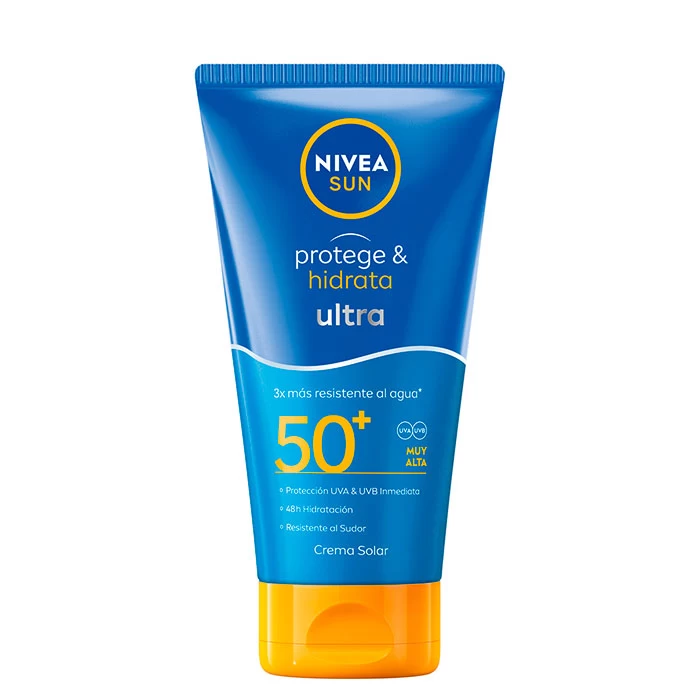 NIVEA Protege & Hidrata Crema Solar SPF50+ 3 NIVEA Protege & Hidrata Crema Solar SPF50+