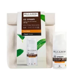 Bella Aurora CC Cream Antimanchas SPF50+Tono Medio Estuche
