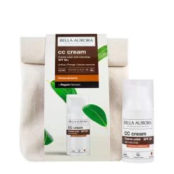 Bella Aurora CC Cream Antimanchas SPF50+ Extracubriente Estuche